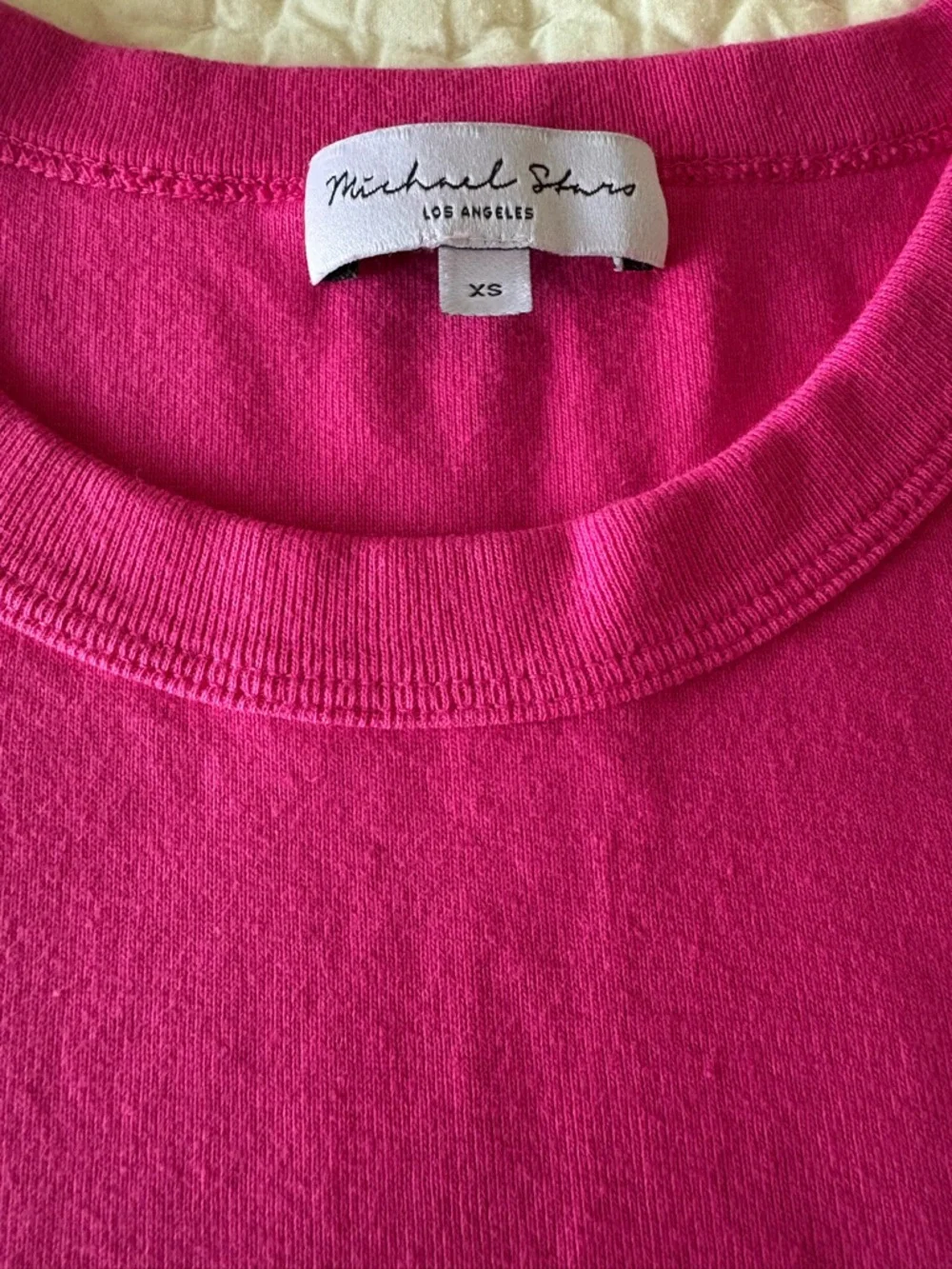 Michael Stars fuchsia tank - Picture 2 of 5